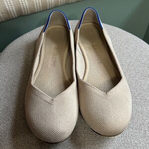 Cream Rothy’s Ballet Flats Sz 7